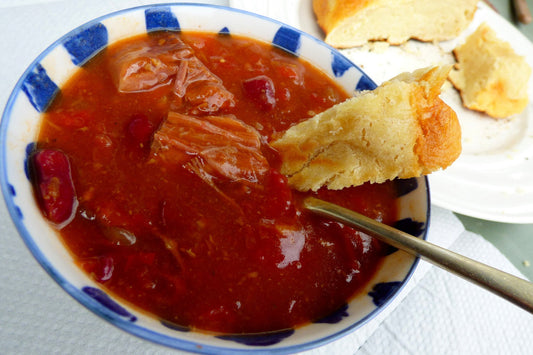 Slow Cooked Spicy Beef & Kidney Bean Stew