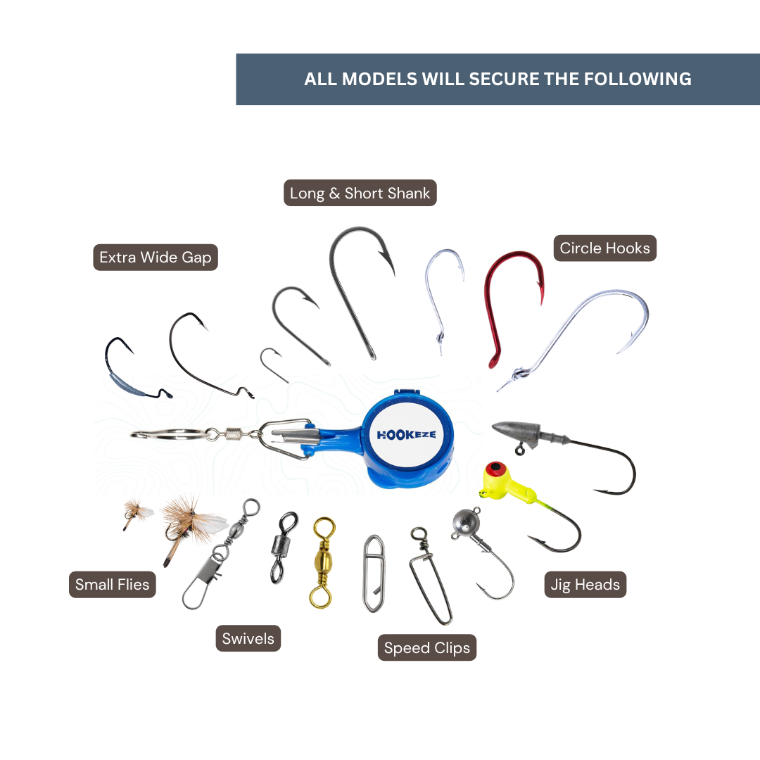 Hook-Eze Fishing Knot Tying Tool (Standard) | Pack of 2
