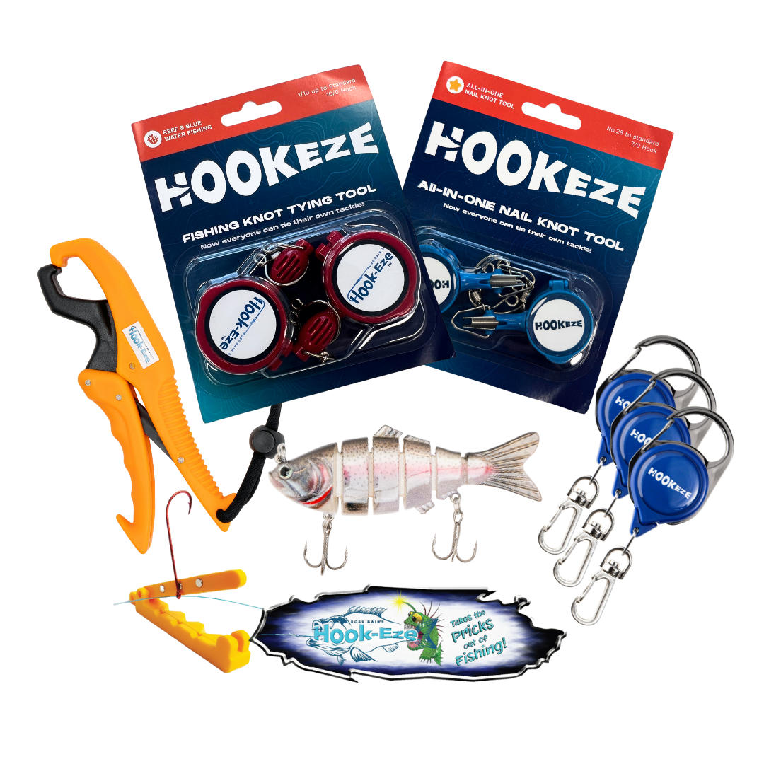 Hook-Eze Ultimate Angler's Arsenal Fishing Tools | (Large & Nail Knot)