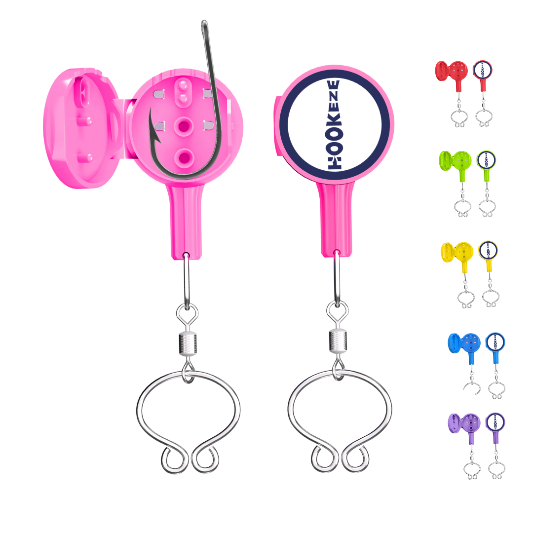 Hook-Eze Fishing Knot Tying Tool (Standard) | Pack of 2