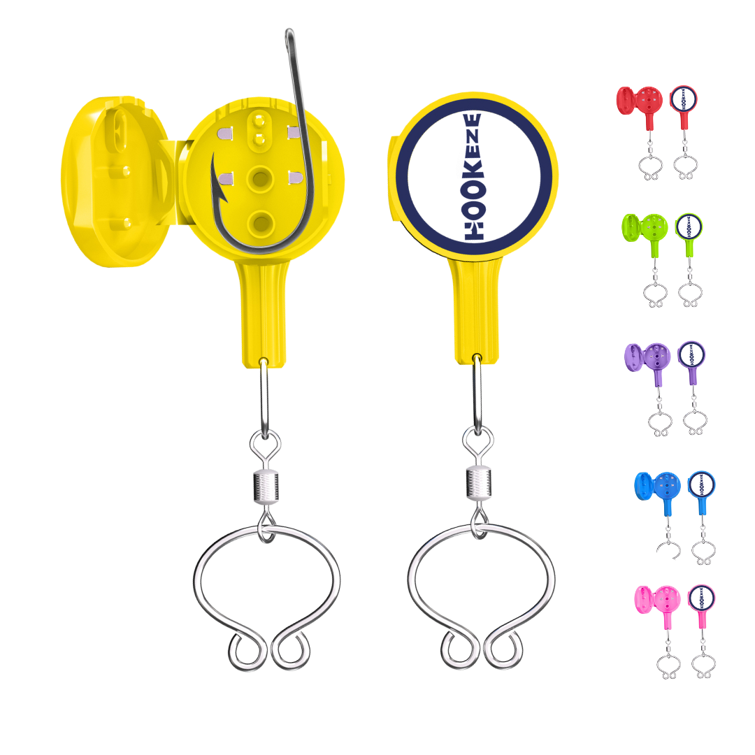 Hook-Eze Fishing Knot Tying Tool (Standard) | Pack of 2