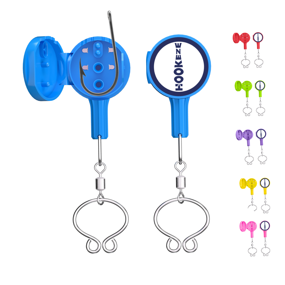 Hook-Eze Fishing Knot Tying Tool (Standard) | Pack of 2