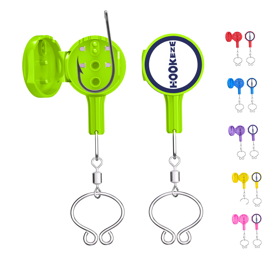 Hook-Eze Fishing Knot Tying Tool (Standard) | Pack of 2