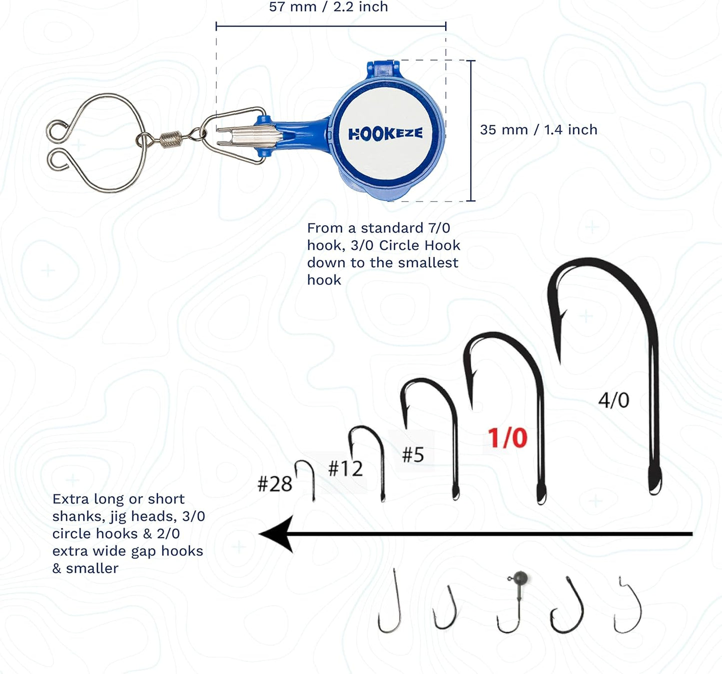 Hook-Eze Nail Knot Tying Tool (Twin Pack)