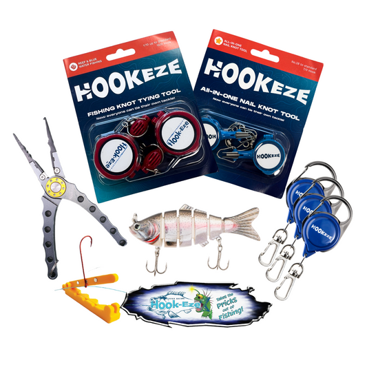 Hook-Eze Ultimate Angler's Arsenal Fishing Tools | (Large & Nail Knot)