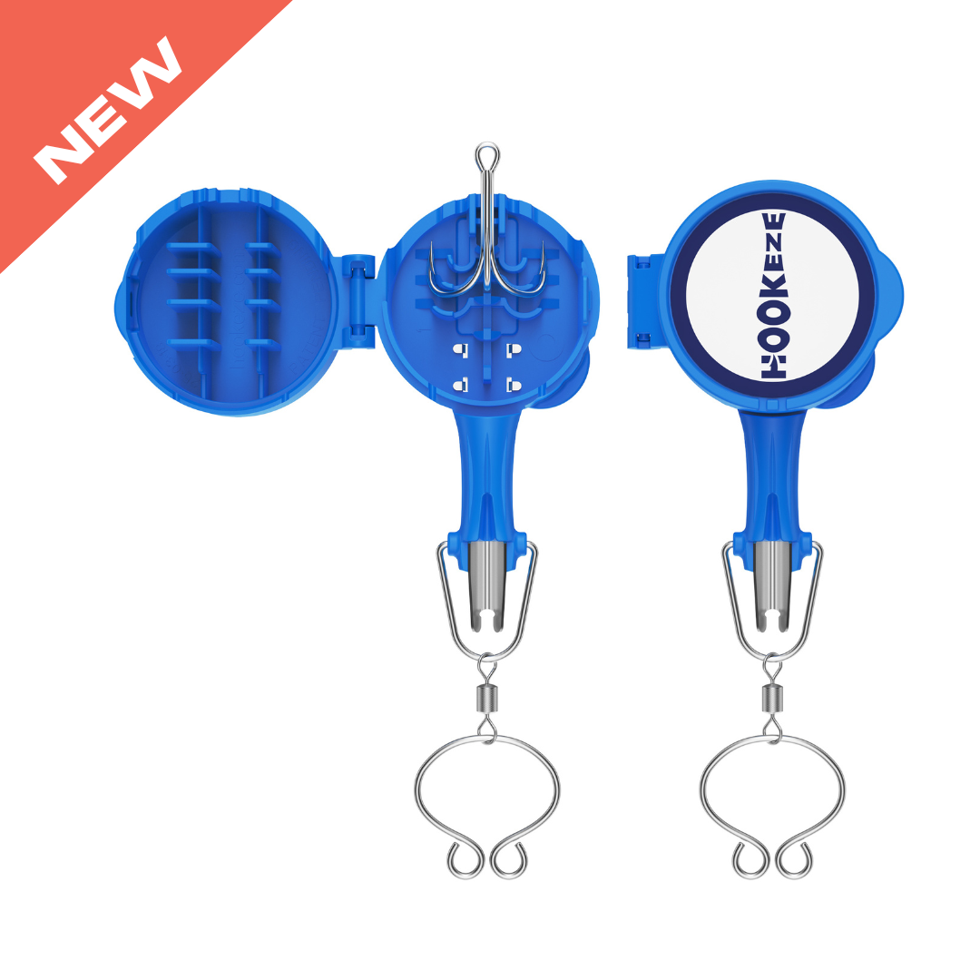 HookEze Fishing Knot Treble Hook Tying Tool HookEze Fishing Knot Treble Hook Tying Tool
