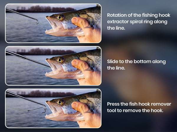 HookEze 7pc Fishing Tool Kit & Knot Tying Guide