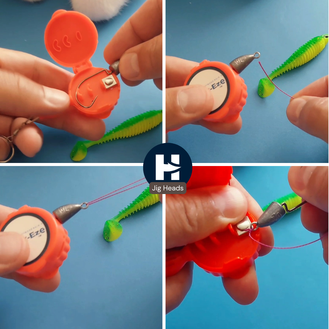 Hook-Eze Fishing Knot Tying Tool (Standard) | Pack of 2