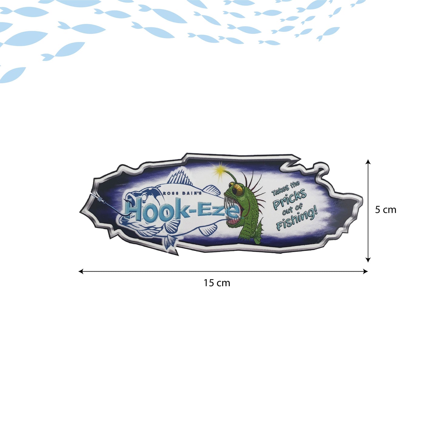 Hook-Eze UV Resistant Kayak or Boat Stickers | Waterproof