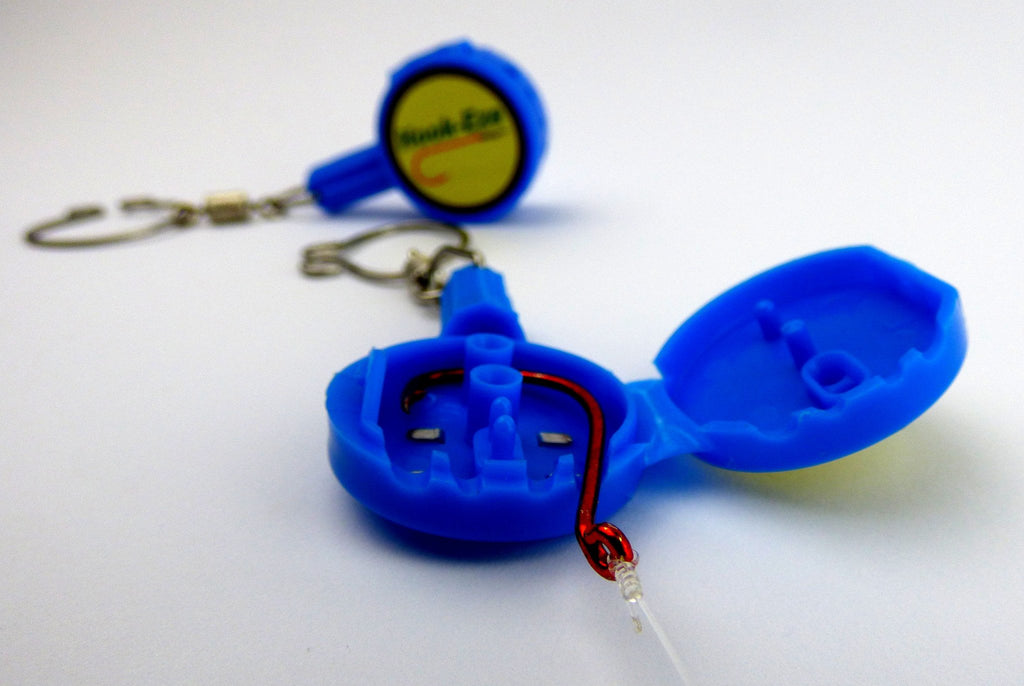Quick, Safe & Easy way to tie your tackle. HookEze Australia