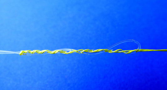Connecting Braided line to Mono using a Surgeon's loop to tie the Yucatan Knot
