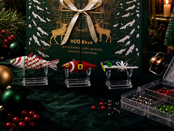 HookEze DIY Fishing Lure Making Advent Calendar | Make & Design Kit