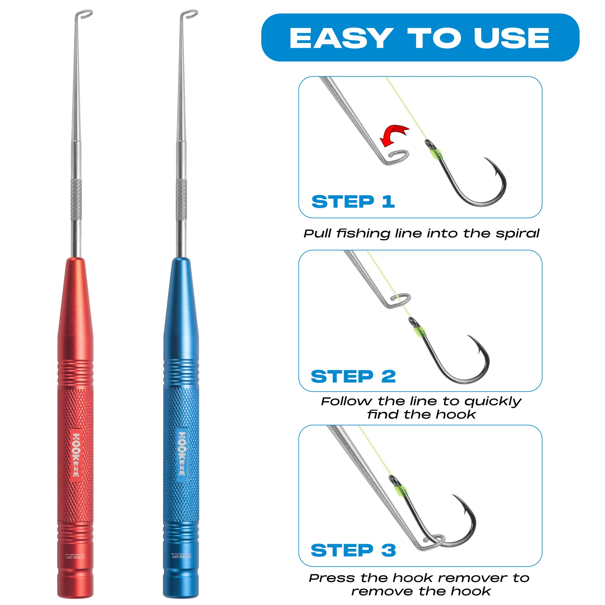 Hook-Eze Compact Fishing Hook Remover Hook-Eze Compact Fishing Hook Remover