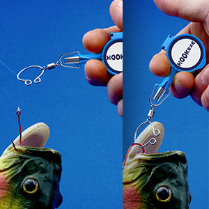 HookEze Fishing Knot Treble Hook Tying Tool | Pack of 2