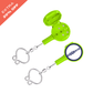 Hook-Eze Fishing Knot Tying Tool | Standard | Pack of 2 | Green