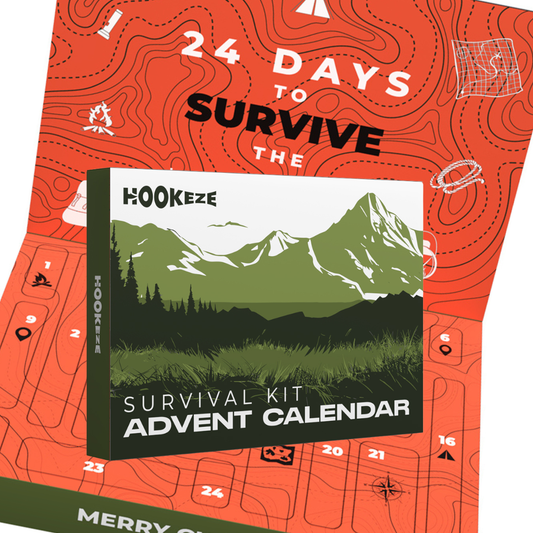 HookEze Survival Advent Calendar | Fishing, Camping, Hiking, Adventure Kit
