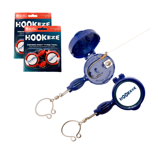 Hook-Eze Fishing Knot Tying Tool (Large) | Pack of 4
