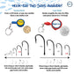 Hook-Eze Fishing Knot Tying Tools (Large & Nail Knot) | Pack of 4