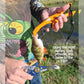 Hook-Eze Floating Fish Lip Gripper| With Lanyard | Clearance SML Orange